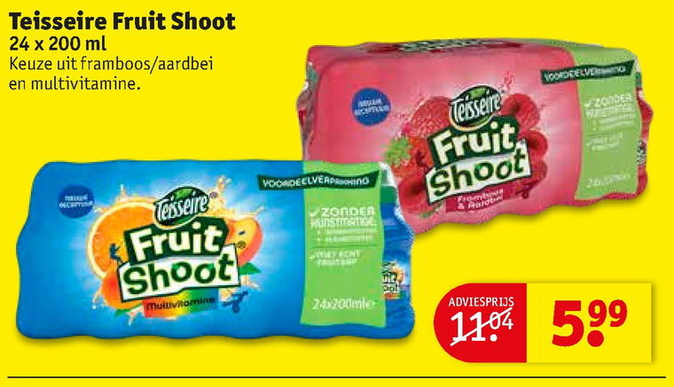 Teisseire   fruitdrank folder aanbieding bij  Kruidvat - details