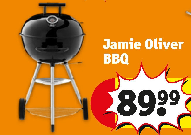 Jamie Oliver   houtskool barbecue folder aanbieding bij  Kruidvat - details