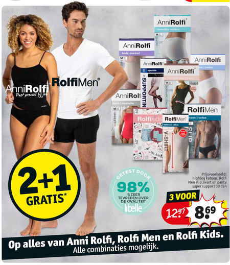 AnniRolfi   damesslip, heren boxershort folder aanbieding bij  Kruidvat - details