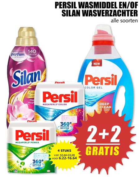 Persil   wasverzachter, wasmiddel folder aanbieding bij  MCD Supermarkt Basis - details