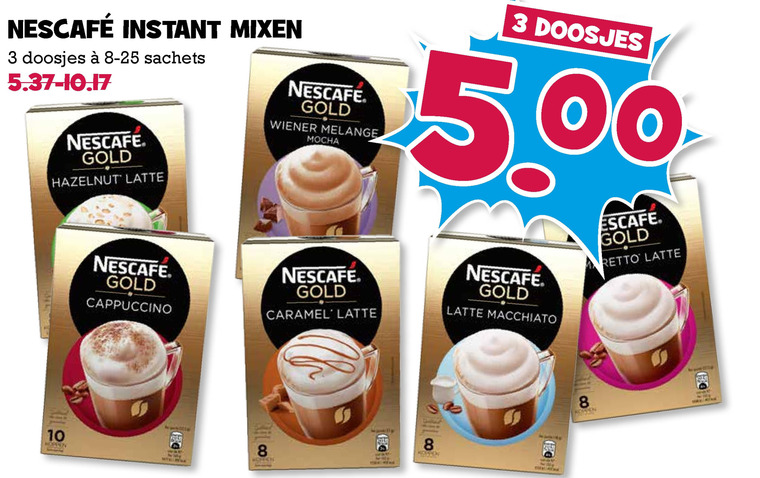 Nescafe   oploskoffie folder aanbieding bij  Boons Markt - details