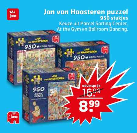 Jumbo   legpuzzel folder aanbieding bij  Trekpleister - details