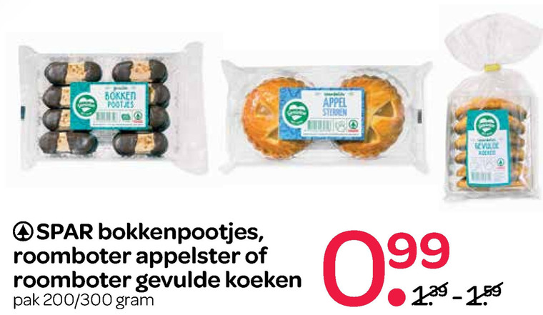 Spar Huismerk   gevulde koeken, koek folder aanbieding bij  Spar - details