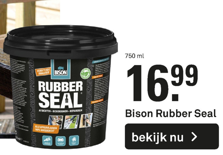 Bison   rubberseal folder aanbieding bij  Karwei - details