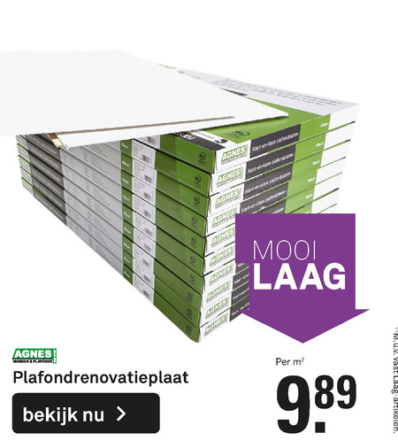 Agnes   plafondplaat folder aanbieding bij  Karwei - details