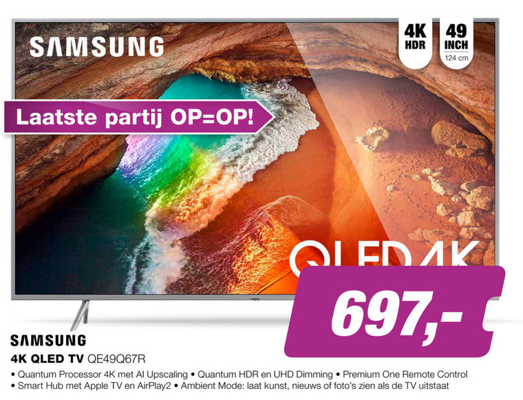 Samsung   4k ultrahd televisies folder aanbieding bij  EP Electronic Partner - details