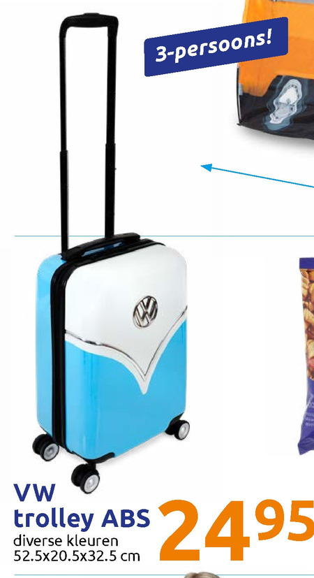 Herstellen verkoopplan rouw trolley folder aanbieding bij Action - details