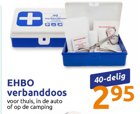 Baars kosten Raffinaderij verbanddoos folder aanbieding bij Action - details