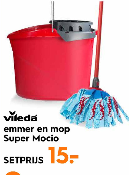 rekken Pat transactie Vileda mop folder aanbieding bij Blokker - details