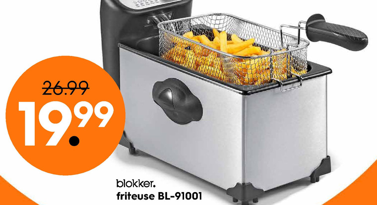 vervagen vluchtelingen moeder Blokker Huismerk friteuse folder aanbieding bij Blokker - details