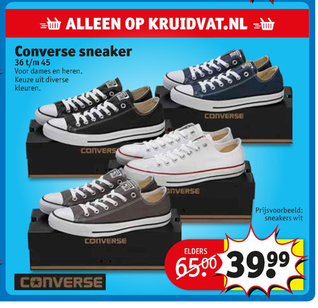 converse sneakers kruidvat