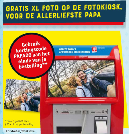 video Schotel Larry Belmont foto afdrukken folder aanbieding bij Kruidvat - details