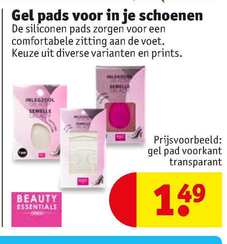 inlegzolen folder aanbieding bij Kruidvat details