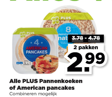 Plus Huismerk   pannenkoek folder aanbieding bij  Plus - details