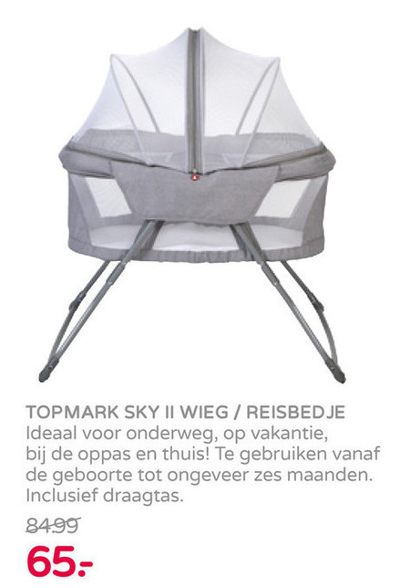 Topmark   campingbed folder aanbieding bij  Prenatal - details