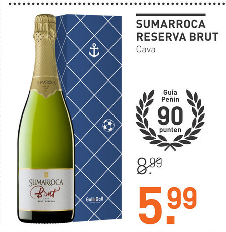 Sumarroca   champagne sparkling wijn folder aanbieding bij  Gall & Gall - details