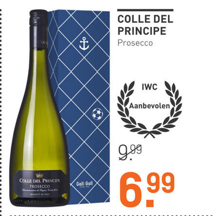 Colle del Principe   prosecco folder aanbieding bij  Gall & Gall - details