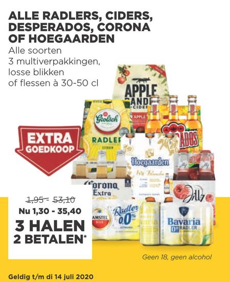 Desperados   speciaalbier, appelcider folder aanbieding bij  Jumbo - details