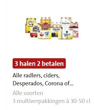 Corona   speciaalbier, appelcider folder aanbieding bij  Jumbo - details