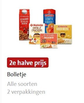 Bolletje   knackebrod, crackers folder aanbieding bij  Jumbo - details