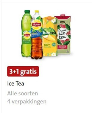 Lipton   ice tea folder aanbieding bij  Jumbo - details