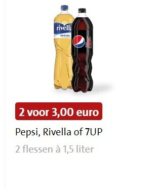 Rivella   frisdrank, cola folder aanbieding bij  Jumbo - details