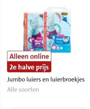 Jumbo Huismerk   luierbroekjes, luiers folder aanbieding bij  Jumbo - details