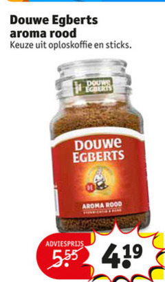 Douwe Egberts   oploskoffie folder aanbieding bij  Kruidvat - details