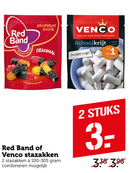 Venco   snoep, drop folder aanbieding bij  Coop - details