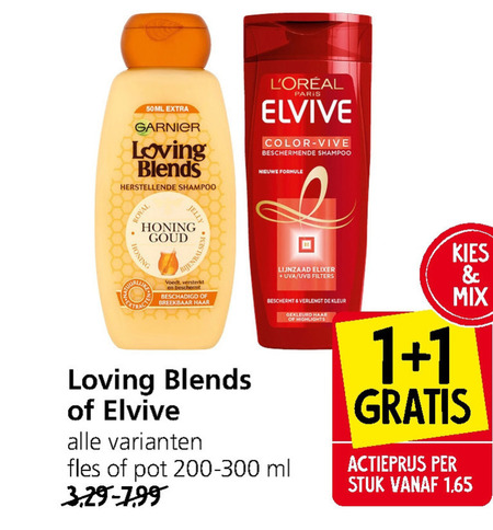 Elvive   shampoo, conditioner folder aanbieding bij  Jan Linders - details