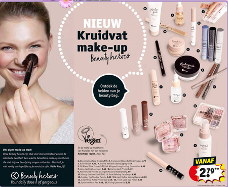 Kruidvat Huismerk   cosmetica folder aanbieding bij  Kruidvat - details