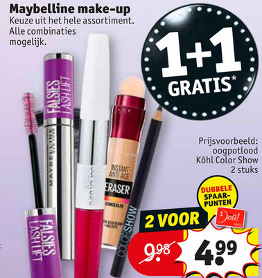 Maybelline   gezichtspoeder, nagellak folder aanbieding bij  Kruidvat - details