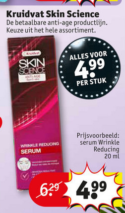 Kruidvat Huismerk   huidserum folder aanbieding bij  Kruidvat - details