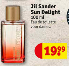 Jil Sander   eau de toilette folder aanbieding bij  Kruidvat - details