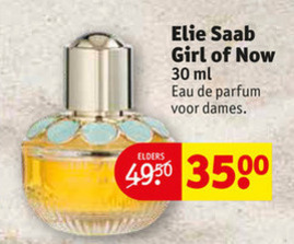 Elie Saab   eau de parfum folder aanbieding bij  Kruidvat - details