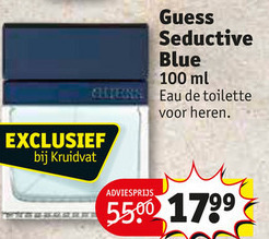 Guess   eau de toilette folder aanbieding bij  Kruidvat - details