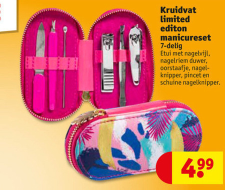 Kan niet lezen of schrijven manipuleren Gangster Kruidvat Huismerk nagelknipper folder aanbieding bij Kruidvat - details