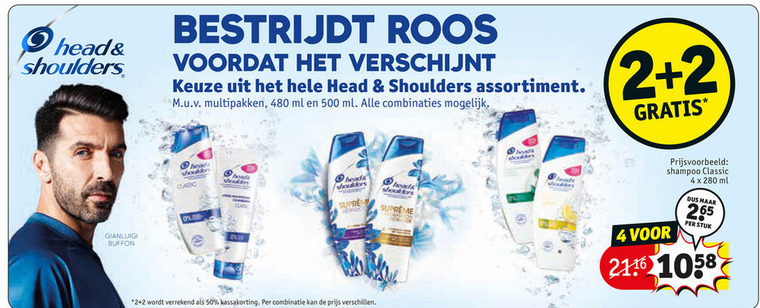 Head and Shoulders   shampoo folder aanbieding bij  Kruidvat - details