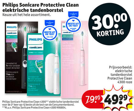 Philips   electrische tandenborstel folder aanbieding bij  Kruidvat - details