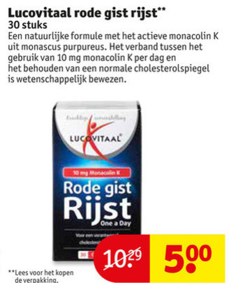 Lucovitaal   voedingssupplement folder aanbieding bij  Kruidvat - details