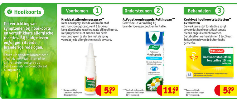 Kruidvat Huismerk   oogdruppels, huisapotheek folder aanbieding bij  Kruidvat - details