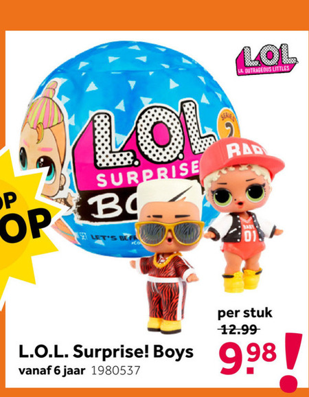 L.O.L. Surprise   poppetjes folder aanbieding bij  Intertoys - details