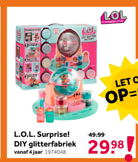 L.O.L. Surprise   poppetjes folder aanbieding bij  Intertoys - details