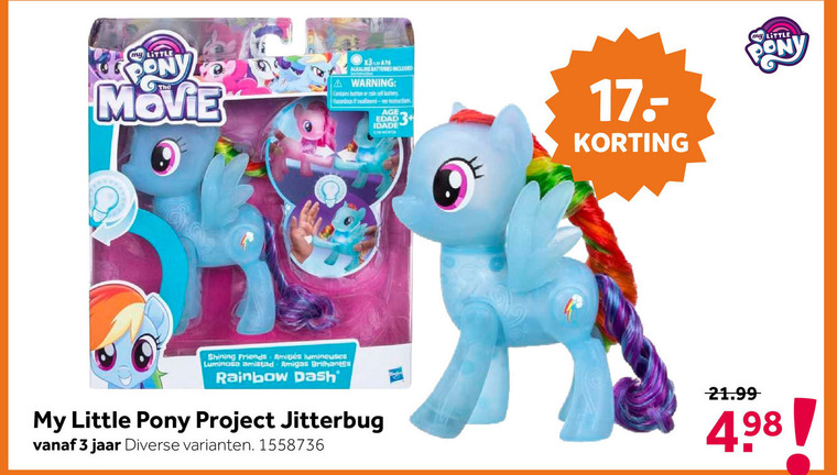 Gemengd lijden Omzet My little Pony my little pony folder aanbieding bij Intertoys - details