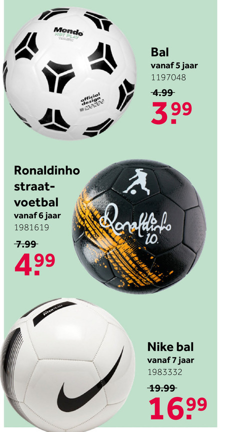 hoe te gebruiken Oost Geneigd zijn voetbal folder aanbieding bij Intertoys - details