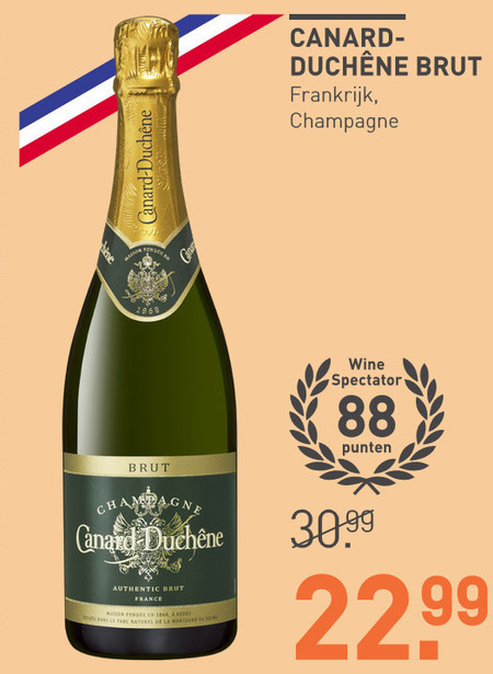 Canard-Duchene   champagne sparkling wijn folder aanbieding bij  Gall & Gall - details