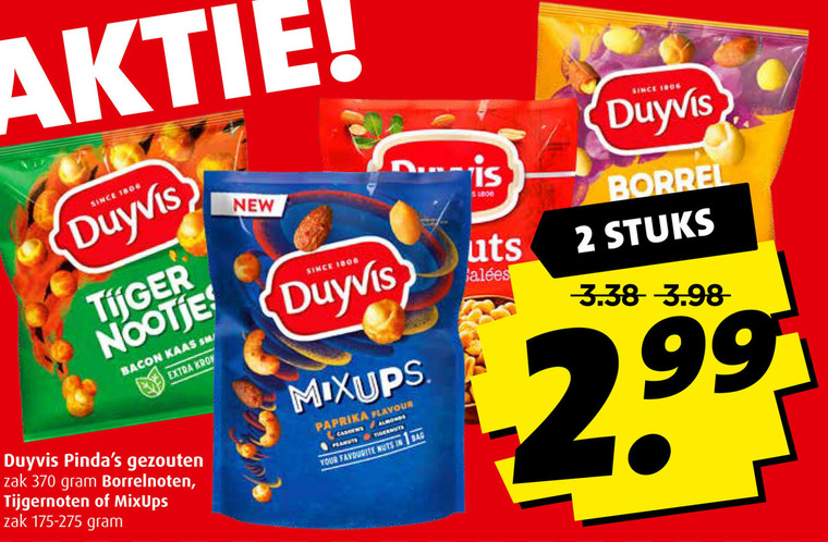 Duyvis   borrelnootjes folder aanbieding bij  Boni - details