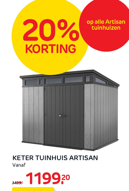 verf Stewart Island Verzadigen Keter tuinschuur folder aanbieding bij Praxis - details