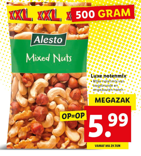 Alesto   noten folder aanbieding bij  Lidl - details