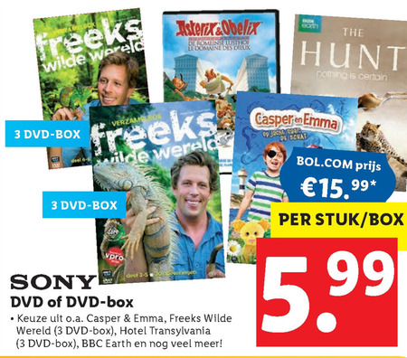 kinderdvd, dvd folder aanbieding bij Lidl -